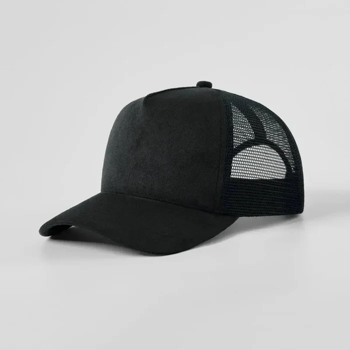 5-Panel Mesh Trucker Hat Blank for Custom Embroidery & Laser Engraving - Image 10