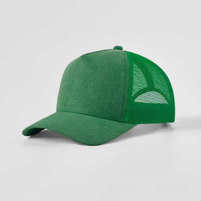 5-Panel Mesh Trucker Hat Blank for Custom Embroidery & Laser Engraving - Image 11